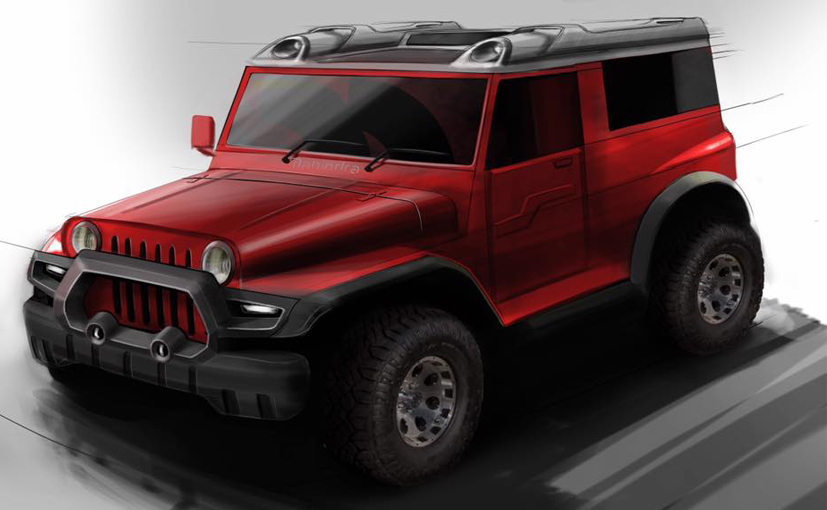 DC Design Teases Modified Mahindra Thar Concept