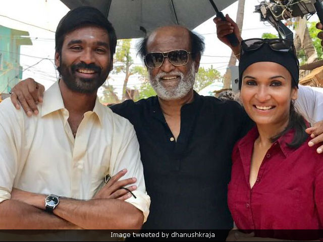 Rajinikanth Is Dhanush's <i>VIP</i> Guest On Film's Last Day Of Shoot