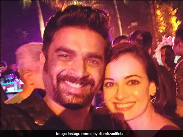 Dia Mirza Shares Throwback Pic With <i>Rehnaa Hai Terre Dil Mein</i> Co-Star Madhavan