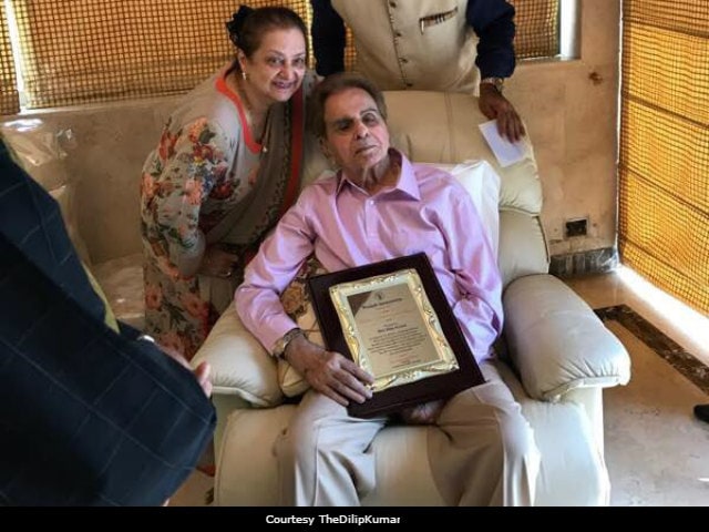 Hello, Dilip Kumar. Actor Shares Pics And Messages With Wife Saira Banu