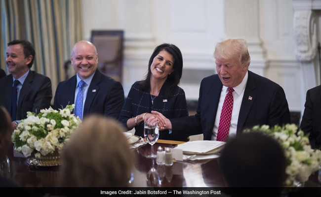 Trump Jokes (Seemingly) About Firing Haley: 'She Could Easily Be Replaced'
