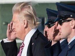 Trump Is Surrounded By Marines. That Didn't Stop Him From Mistakenly Tweeting 'Marine Core.' Trump Is Surrounded By Marines. That Didn't Stop Him From Mistakenly Tweeting 'Marine Core.'