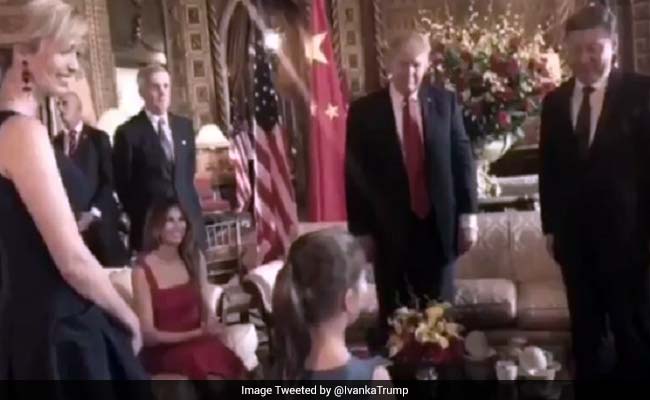 At Trump-Xi Summit, Ivanka's Daughter Stole The Show. Watch Here