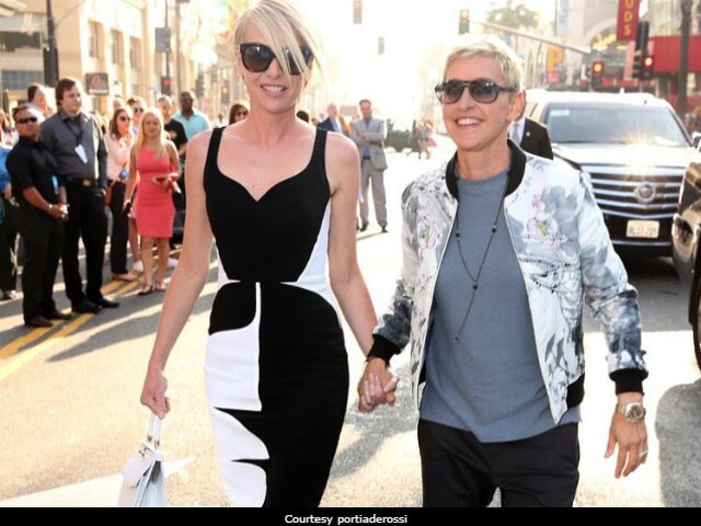 Portia De Rossi Slit Wrists Over Ellen Degeneres Claims A Report Untrue Says Another