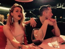 Amber Heard Posts Pic With Rumoured Boyfriend Elon Musk, Told She's A 'Gold-Digger'