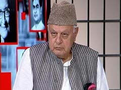 Some Stone Throwers Are Funded By Jammu And Kashmir Government: Farooq Abdullah