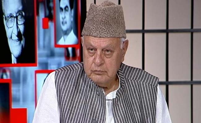 Some Stone Throwers Are Funded By Jammu And Kashmir Government: Farooq Abdullah