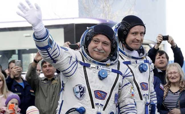 Russian, American Two-Man Crew Blasts Off To ISS