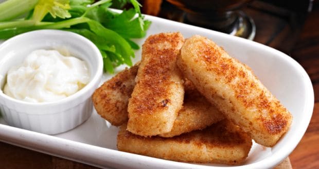 Popcorn Crusted Fish Fingers