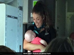 Mum Thanks Flight Attendant For Comforting Her Crying Baby In Lovely Post Mum Thanks Flight Attendant For Comforting Her Crying Baby In Lovely Post