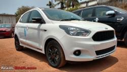 Ford Figo Sports Edition Spotted At A Dealer Stockyard Ahead Of Launch Ford Figo Sports Edition Spotted At A Dealer Stockyard Ahead Of Launch