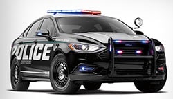 Ford Reveals Its First Hybrid Police Car