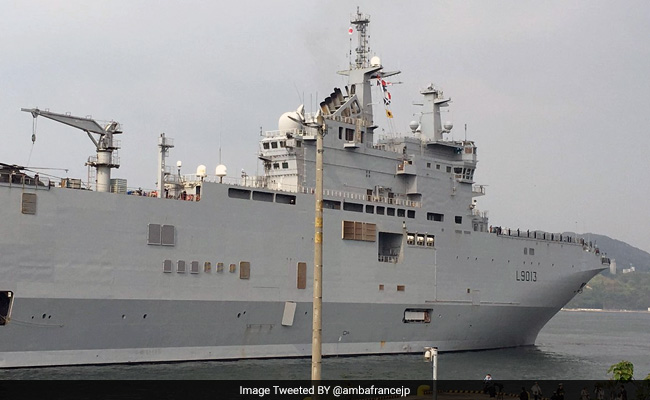 As Ghost Of North Korea Missile Looms, France's Mistral Sails To Japan Naval Base