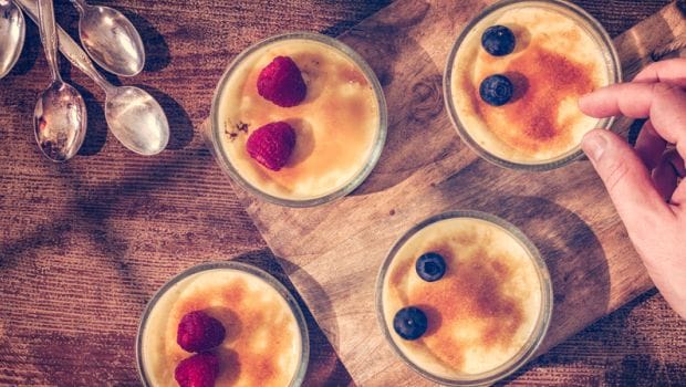 fruit custard