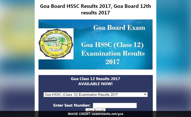 goa class 12 result