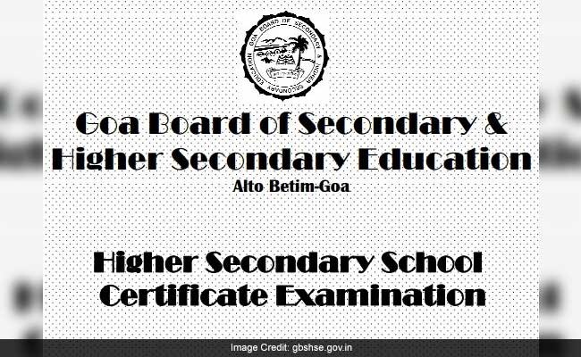 Goa GBSHSE Class 12 Results 2017 Likely To Be Declared By April Last Week Goa GBSHSE Class 12 Results 2017 Likely To Be Declared By April Last Week