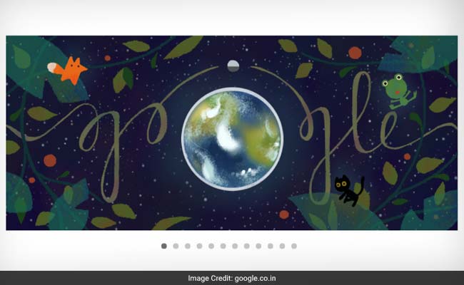 पृथ्वी दिवस 2017 : लोमड़ी-बिल्ली की कहानी के जरिए जरूरी संदेश दे रहा Google का Doodle