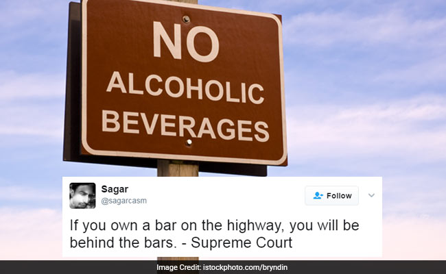 Highway Liquor Ban Comes Into Effect, Jokes Are Flowing On Twitter