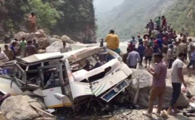 44 Killed After Bus Falls Into River In Himachal Pradesh's Shimla District