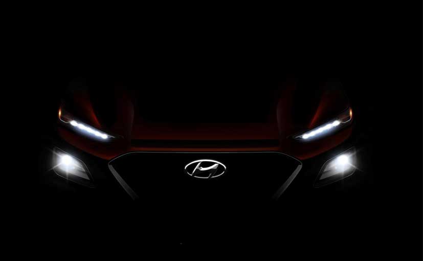 Hyundai Kona Subcompact SUV Teased