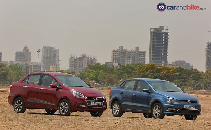 Hyundai Xcent Facelift vs Volkswagen Ameo: Comparison Review Hyundai Xcent Facelift vs Volkswagen Ameo: Comparison Review