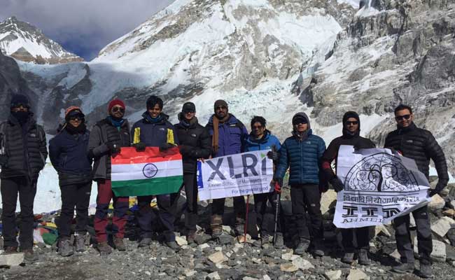 IIM Ahmedabad Students Soar To Higher Altitude In Everest Base Camp Trek
