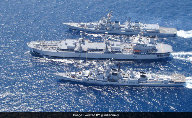 India, France Carry Out Joint Naval Exercise