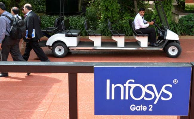 Infosys Shares Fall Over 3% On Report Of Stake Sale By Founders