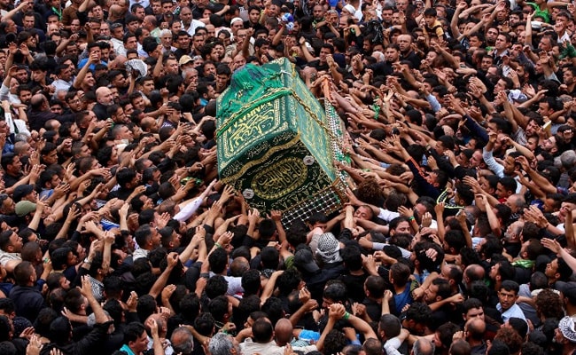 Kadhimiyah To Baghdad: Shiite Faithful Throng Carries Symbolic Coffin In Devastated Iraq