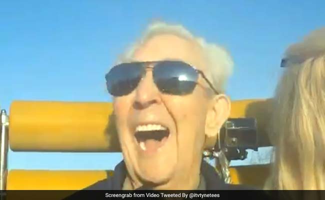 UK Man, 105, Celebrates Birthday With Roller Coaster Ride. Breaks Record