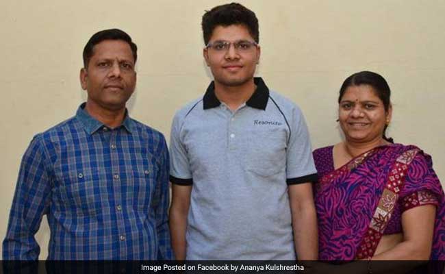 JEE Main Exam Result 2017: Udaipur Boy Kalpit Veerwal Scores 100 Per Cent