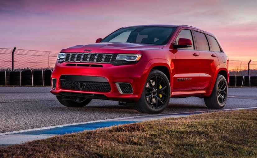 707 Bhp Jeep Grand Cherokee Trackhawk Unveiled Carandbike