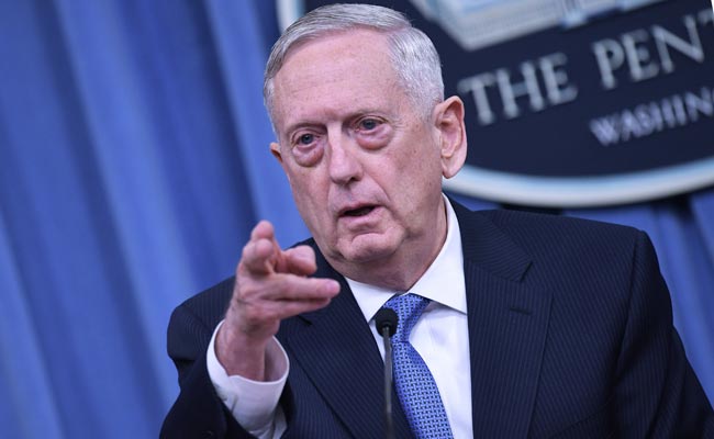 Pentagon Chief Jim Mattis Arrives In Singapore As North Korea Tensions Swirl