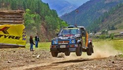 Amanpreet Ahluwalia Wins JK Tyre Arunachal Festival Of Speed