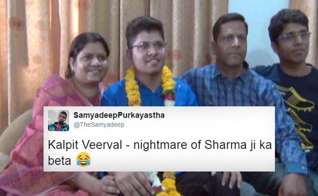 Kalpit Veerval Scores 100% In JEE Main, Everyone Thinks Of The Same Joke