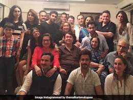 Kareena Kapoor, Sister Karisma, Husband Saif Ali Khan Celebrate Babita's Birthday In Style Kareena Kapoor, Sister Karisma, Husband Saif Ali Khan Celebrate Babita's Birthday In Style