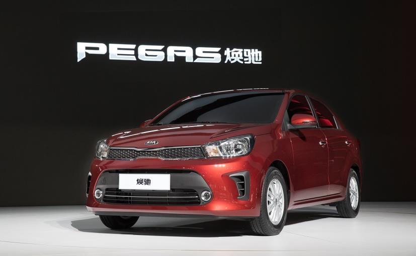 kia pegas compact sedan