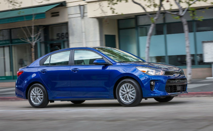 Kia Rio Compact Sedan To Lead The Charge In India