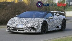 Lamborghini Huracan Performante Spyder Spotted Testing