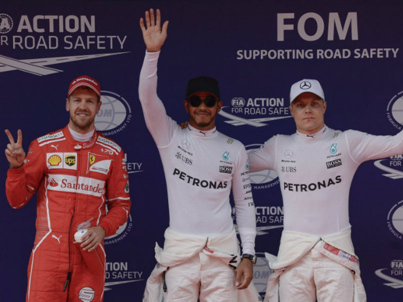 Chinese Grand Prix: Lewis Hamilton Romps To Pole Ahead Of Sebastian Vettel