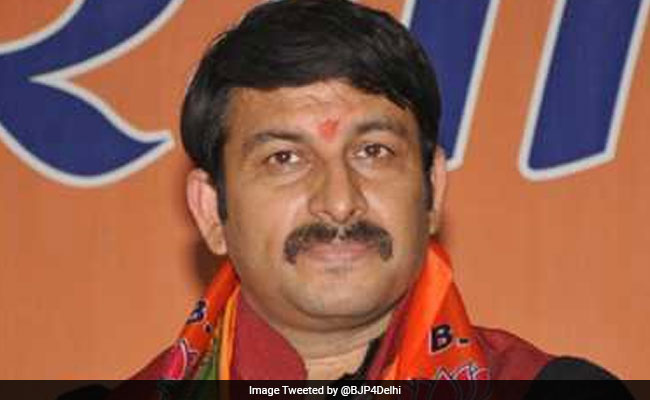 If Chief Minister Clears Project, Will Donate Rs 1,11,100: Manoj Tiwari