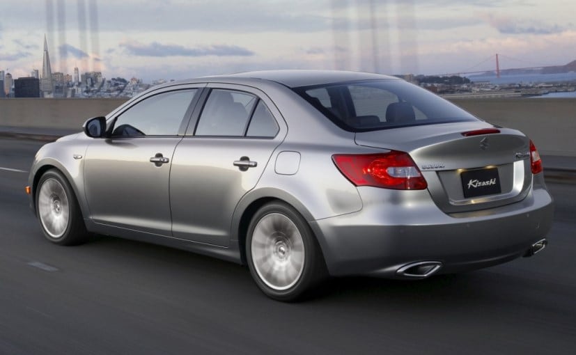 maruti suzuki kizashi rear