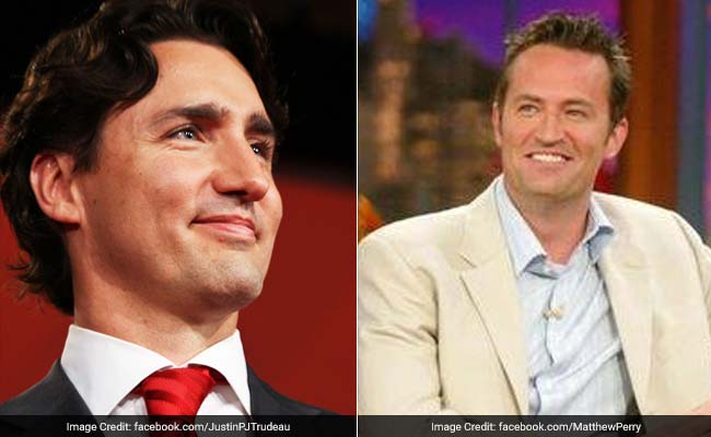 The Internet Loves Matthew Perry's Response To Justin Trudeau's Challenge