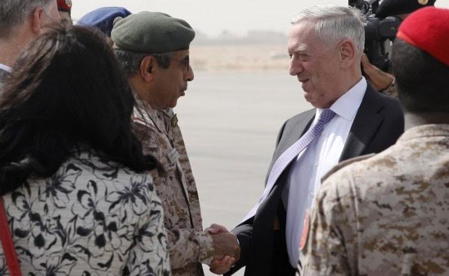 US Defense Secretary Jim Mattis In Riyadh To Boost US-Saudi Alliance