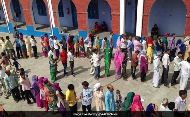 Only 46.3 Per Cent Votes Cast In Delhi MCD By-Poll On Rainy Sunday
