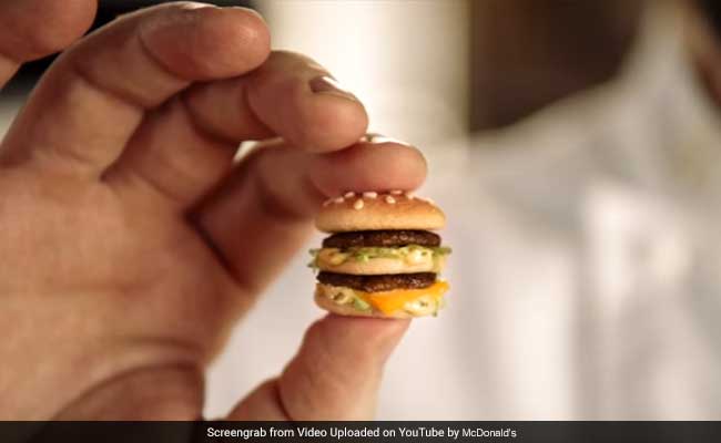 The Micro Mac: A Burger For When You're A Teeny Tiny Bit Hungry