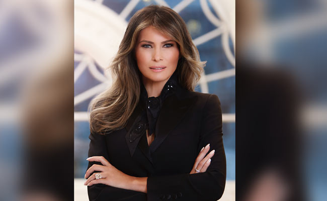 Melania Trump's Official Portrait Divides Public Opinion