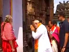 Highlights Of BJP National Executive, Day 2: PM Narendra Modi Visits Lingaraj Temple In Odisha