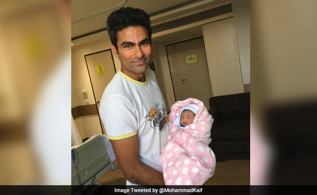 Mohammad Kaif Tweets Pic With Baby Daughter, Wishes Pour In