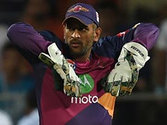 IPL 2017: MS Dhoni Records Century, This Time With Wicketkeeping Gloves